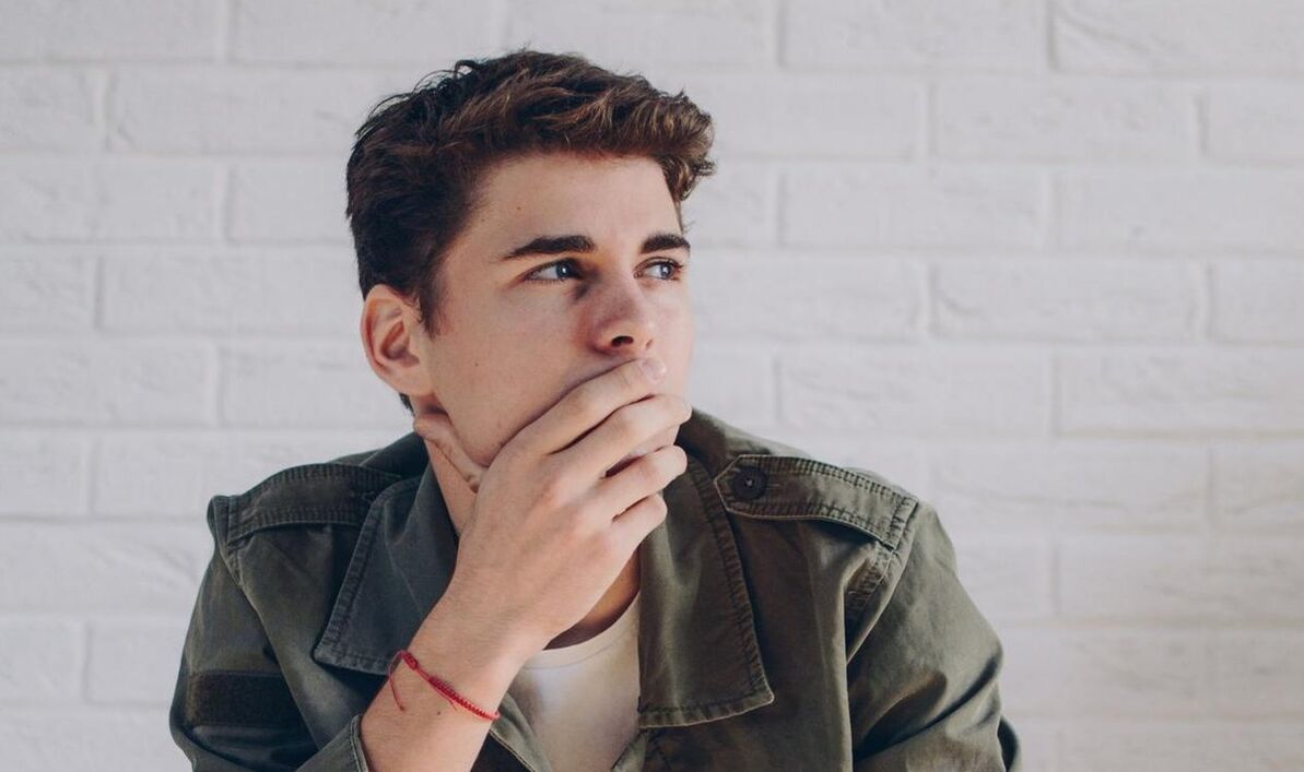 man thinks about how to increase the penis